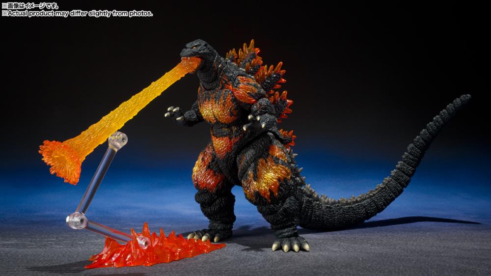 Godzilla vs. Destoroyah S.H.MonsterArts Godzilla (70th Anniversary Special Ver.) Action Figure - Image 6