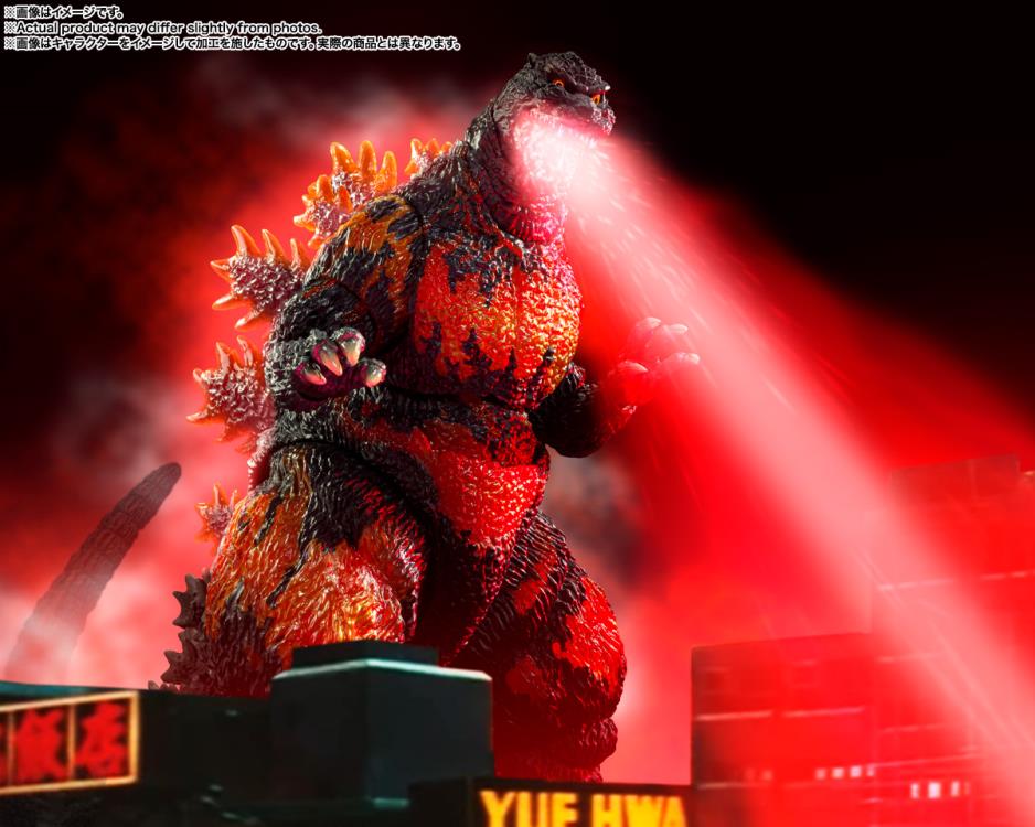 Godzilla vs. Destoroyah S.H.MonsterArts Godzilla (70th Anniversary Special Ver.) Action Figure - Image 9
