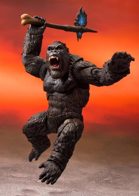 Godzilla vs. Kong (2021) S.H.MonsterArts Kong - Image 7
