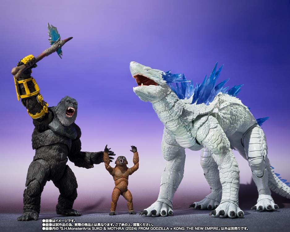 Godzilla x Kong The New Empire S.H.MonsterArts Suko & Mothra - Image 10