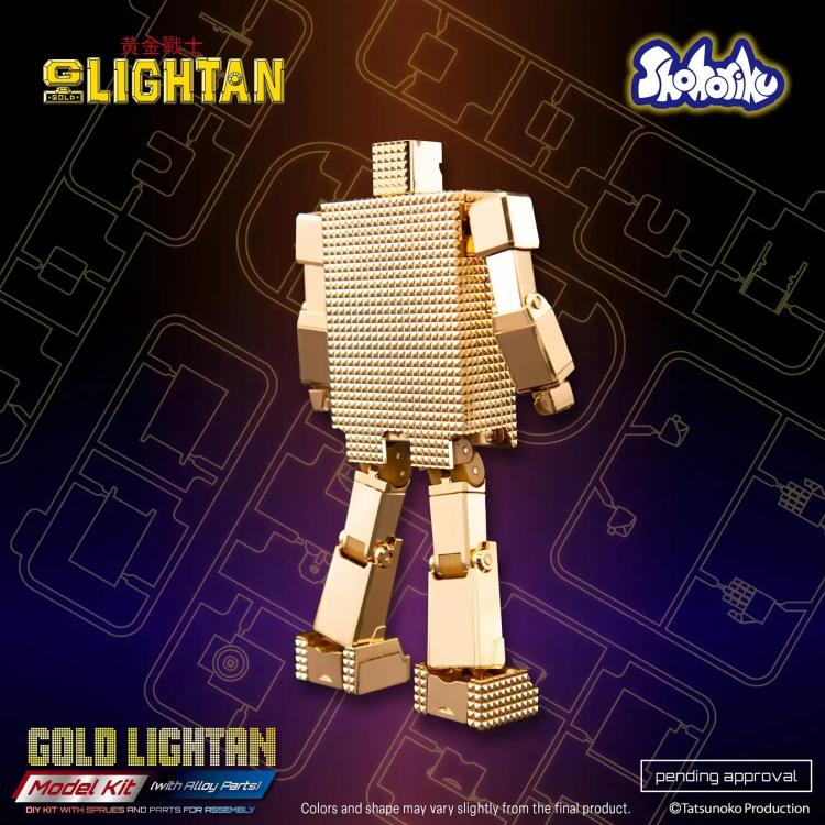 Golden Warrior Gold Lightan Gold Lightan Limited Edition Model Kit - Image 6