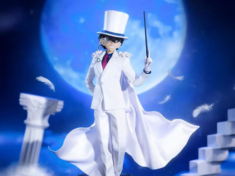 Detective Conan Kid the Phantom Thief 1/8 Scale Action Figure