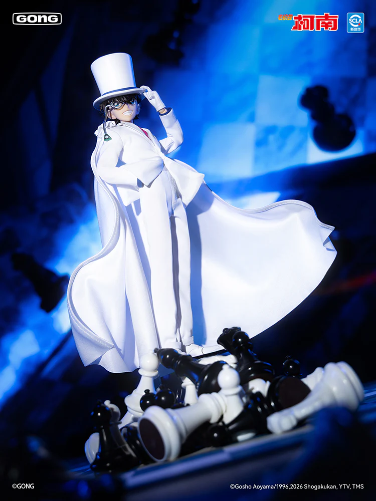 Detective Conan Kid the Phantom Thief 1/8 Scale Action Figure - Image 3