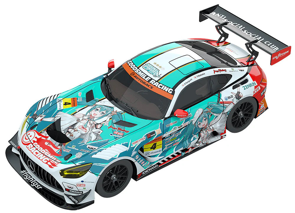 Good Smile Racing Hatsune Miku 1/18 Scale AMG (2023 Season Opening Ver.)