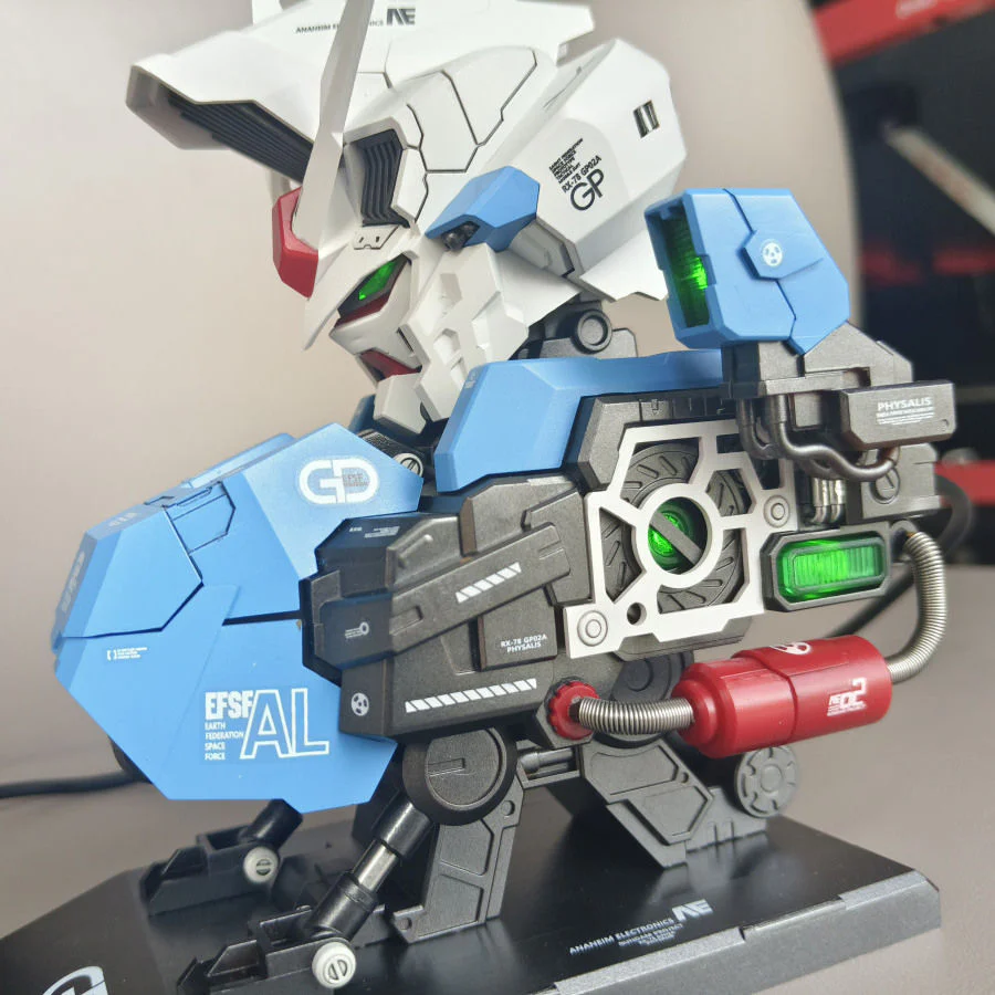 GP02 Bust 1/38 Scale Model Kit - Image 16