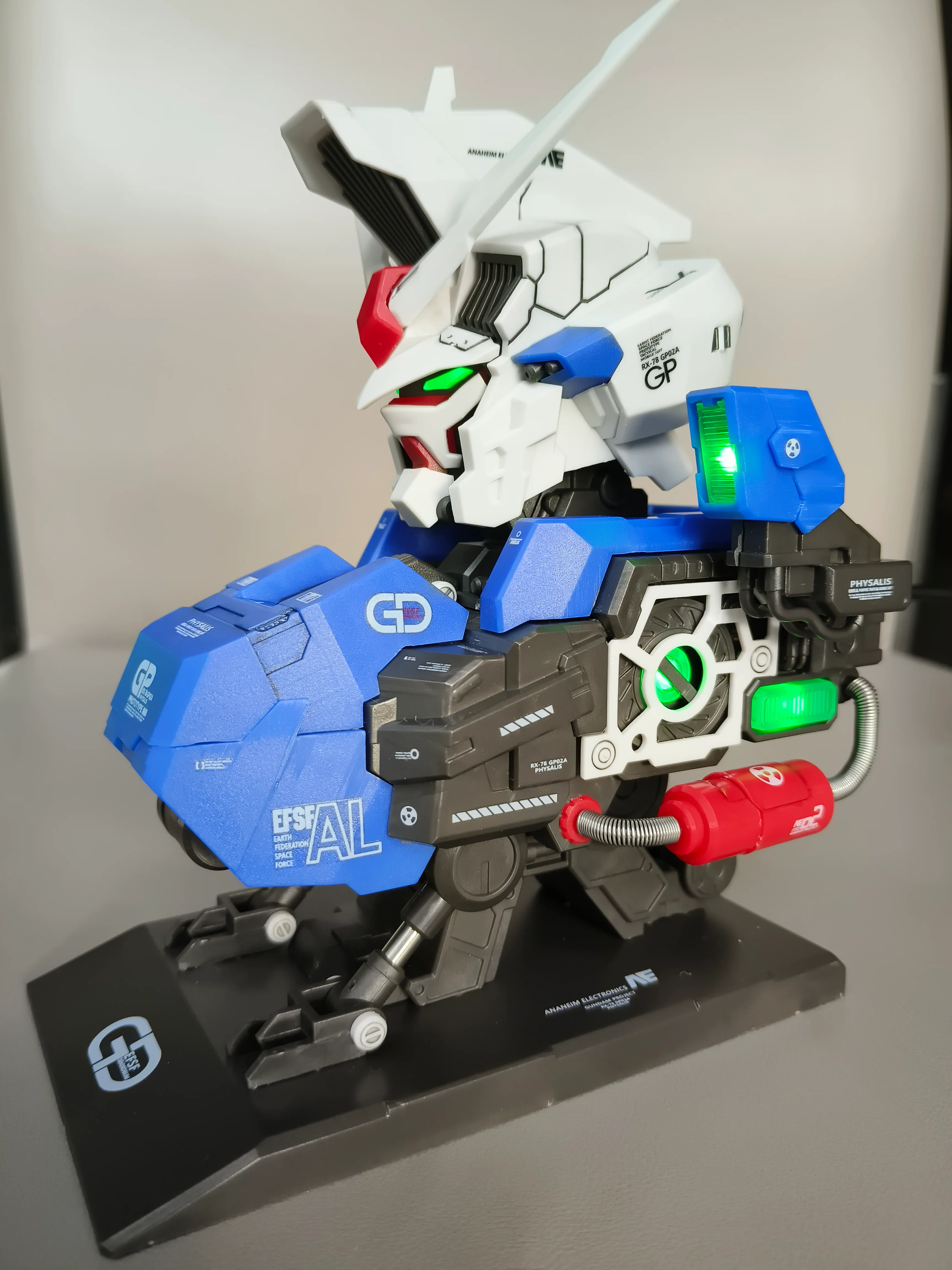 GP02 Bust 1/38 Scale Model Kit - Image 8