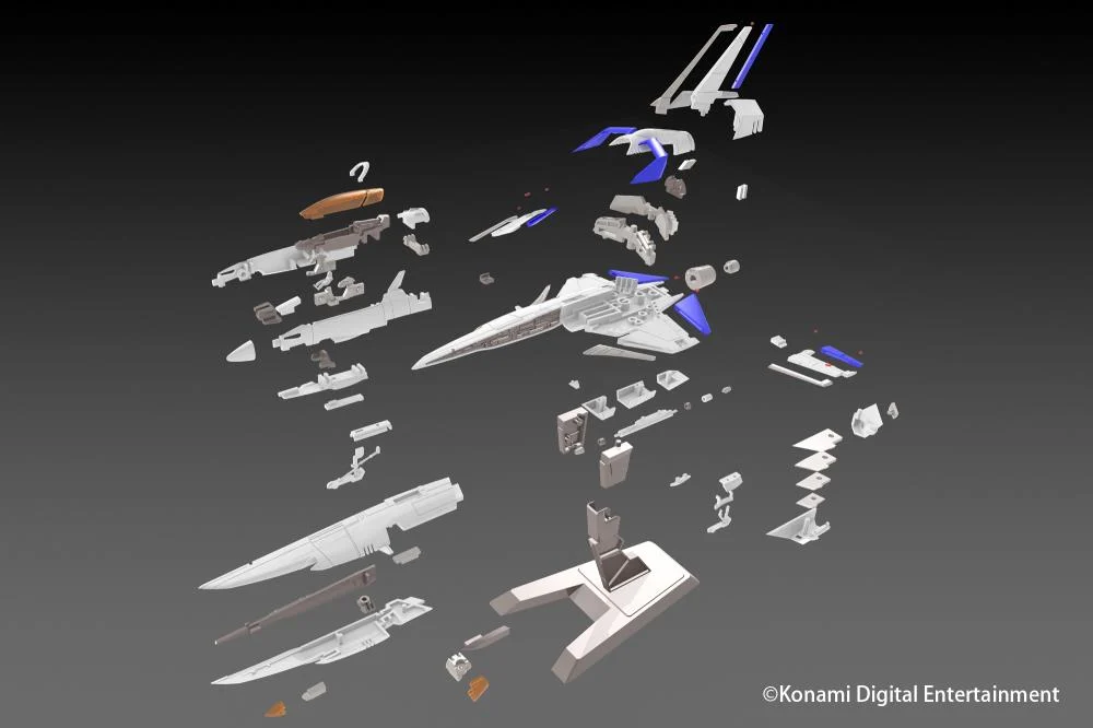 Gradius II Vic Viper 1/144 Scale Model Kit - Image 9