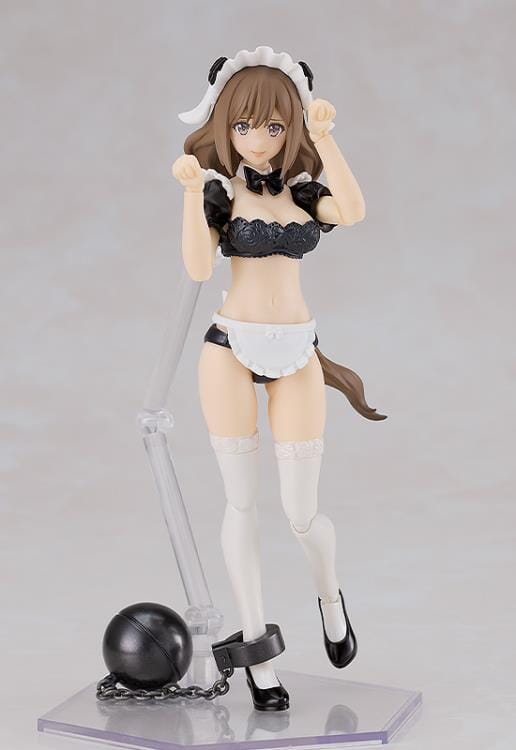 Guilty Princess PLAMAX GP-07 Underwear Body Girl Ran & Jelly (Maid Ver.) Model Kit - Image 8