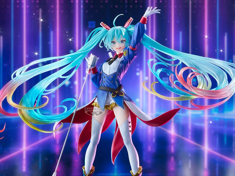 Gundam 45th x Hatsune Miku Banpresto Evolve Hatsune Miku Gundam Collaboration Figure