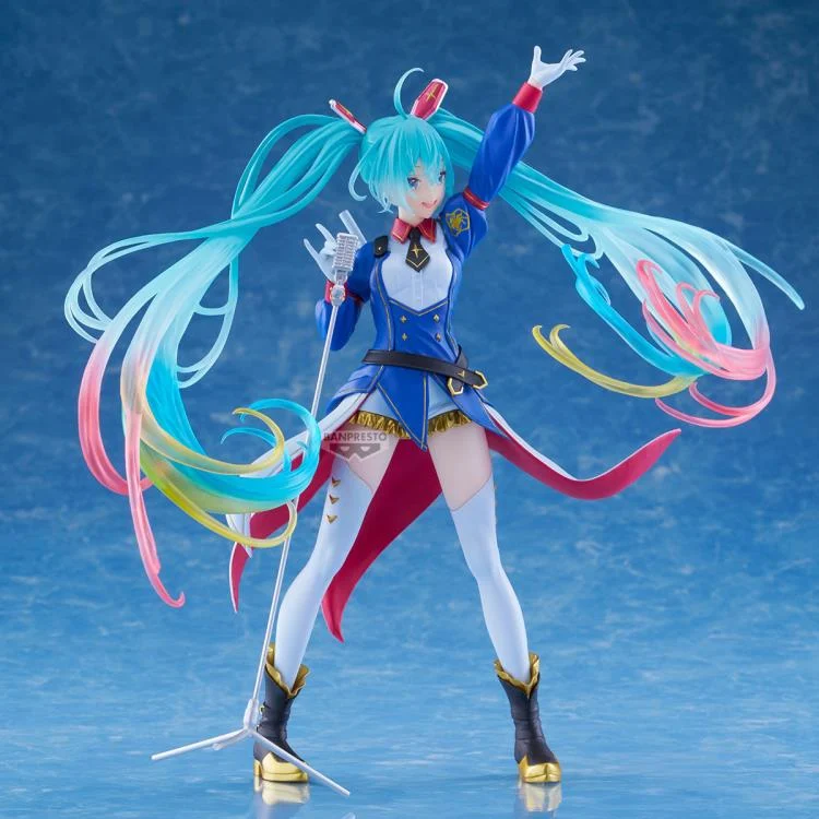 Gundam 45th x Hatsune Miku Banpresto Evolve Hatsune Miku Gundam Collaboration Figure - Image 3