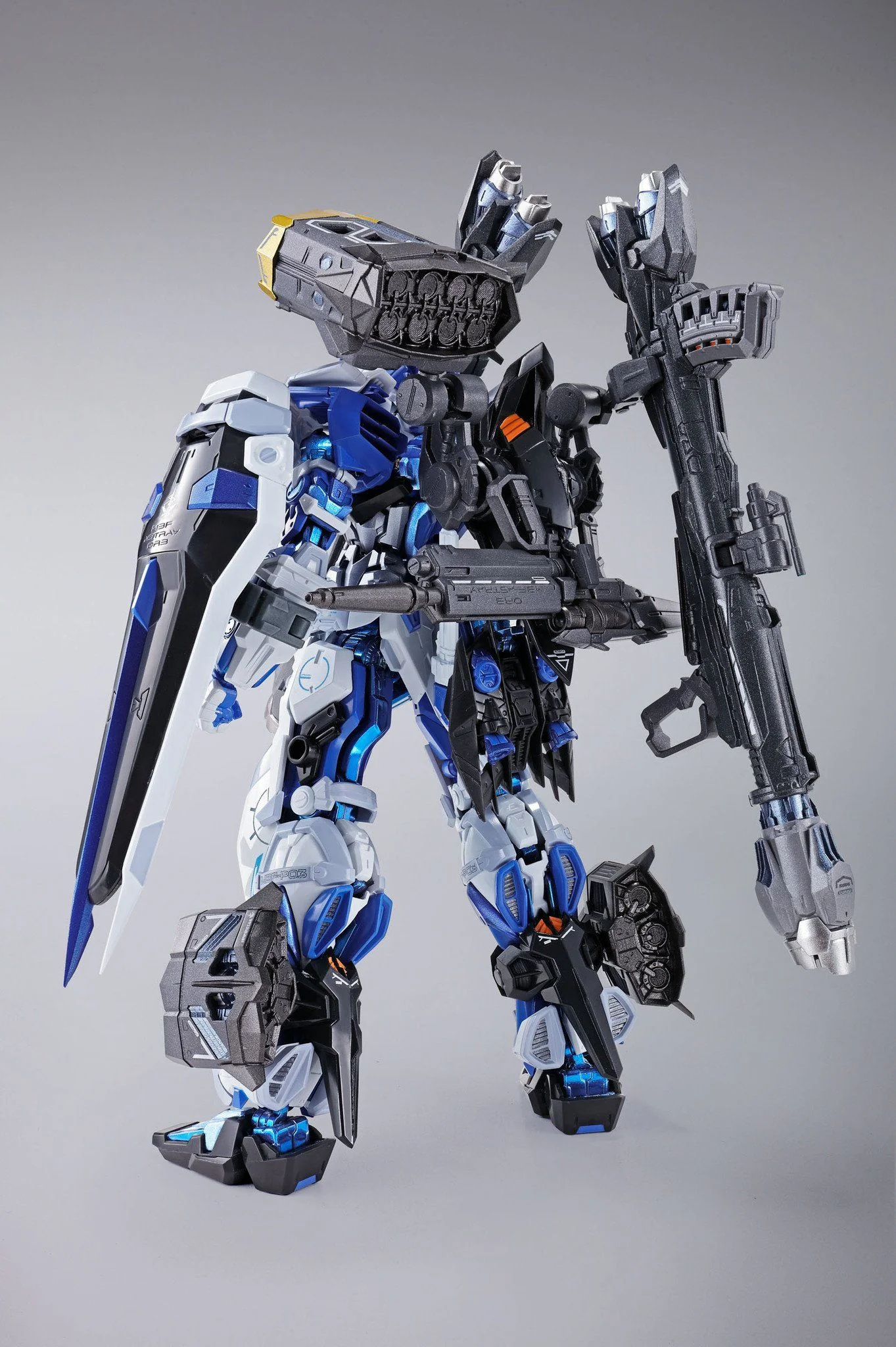 Gundam Astray Blue Frame (Full Weapon Set) 'Gundam Seed Astray", Bandai Metal Build - Image 6