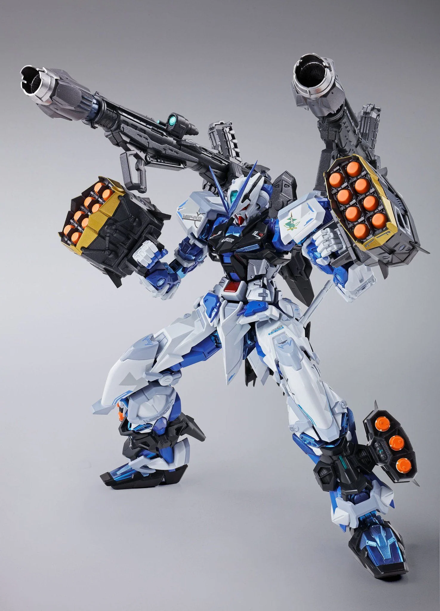 Gundam Astray Blue Frame (Full Weapon Set) 'Gundam Seed Astray", Bandai Metal Build - Image 9