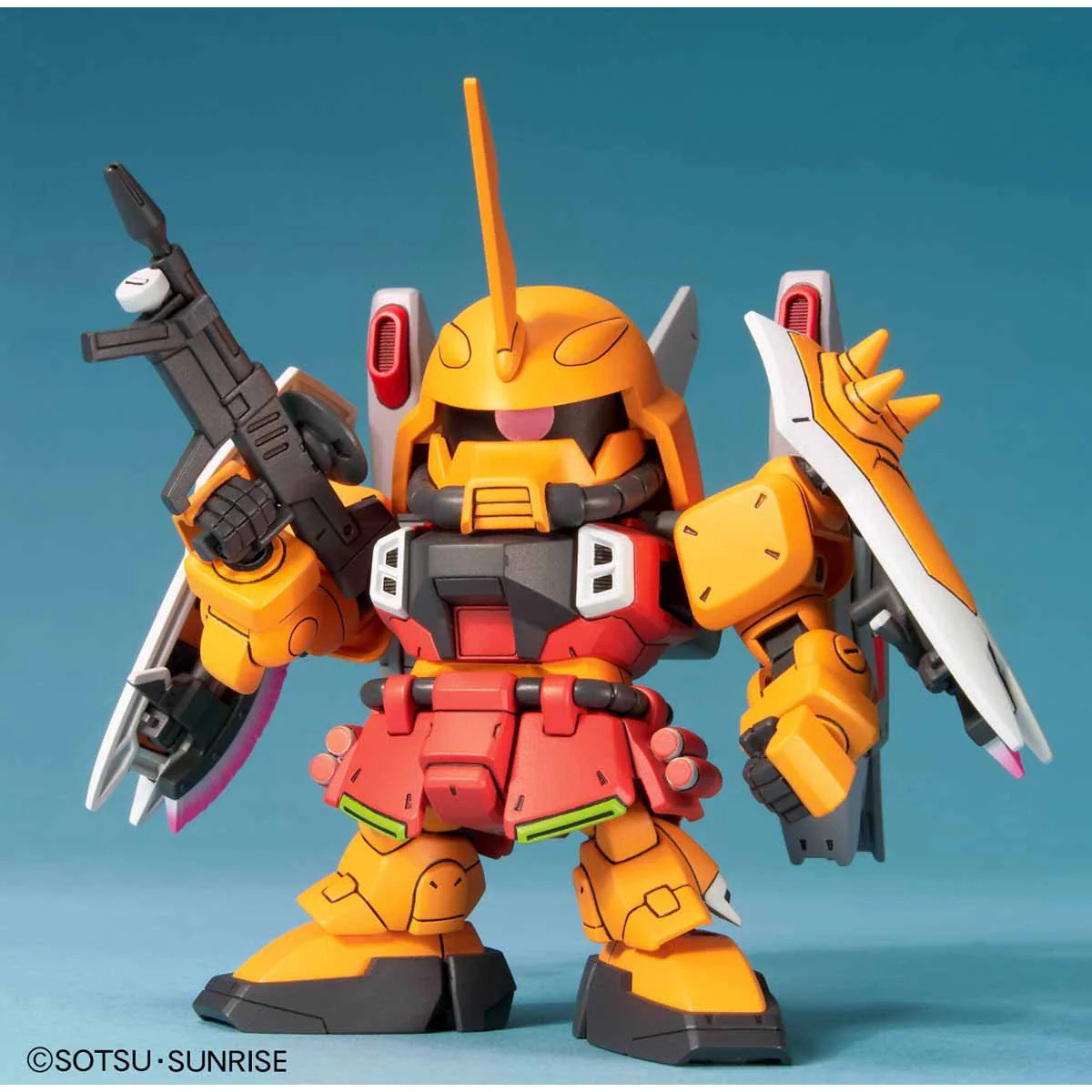 Gundam BB Senshi #298 Blaze Zaku Phantom (Heine Westenfluss Custom) Model Kit - Image 3