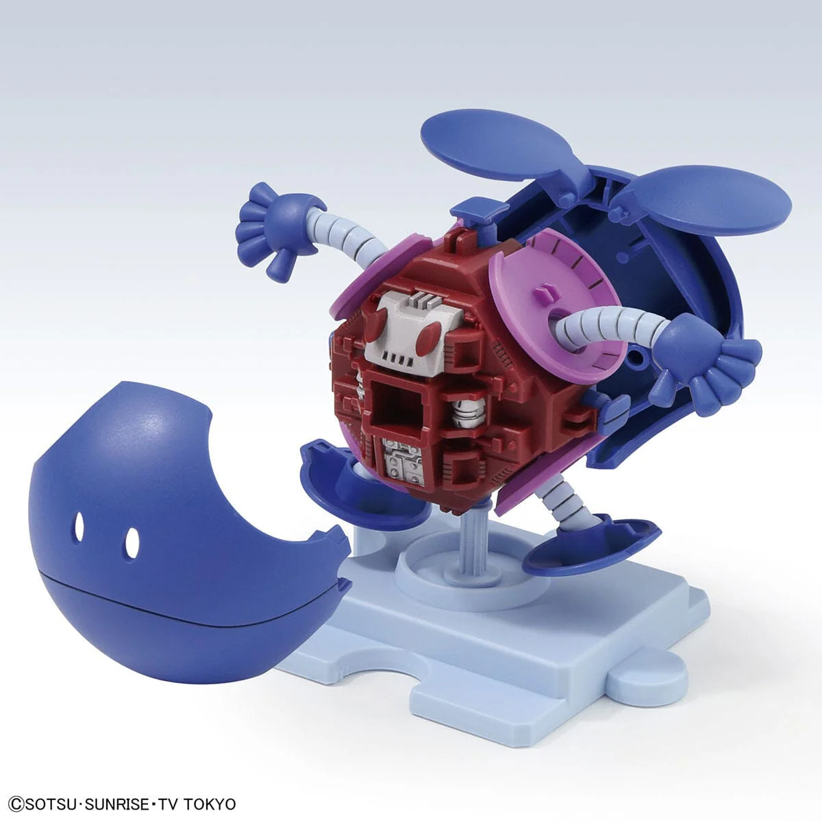 Gundam Build Divers HaroPla #05 Haro Control Blue Model Kit - Image 5