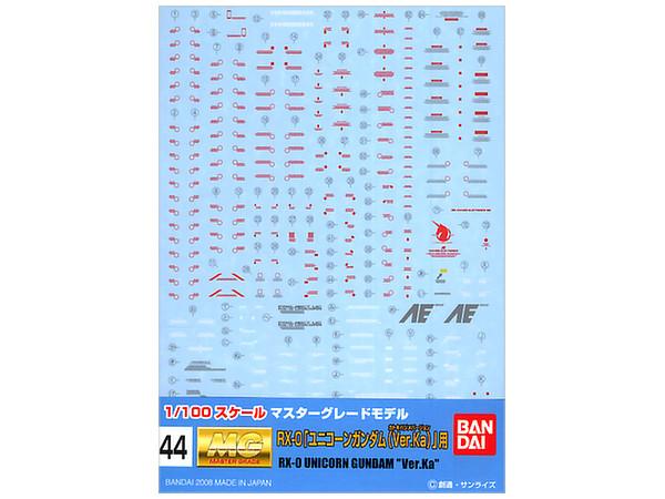 Gundam Decal 44 - RX-0 Unicorn Gundam Ver.Ka