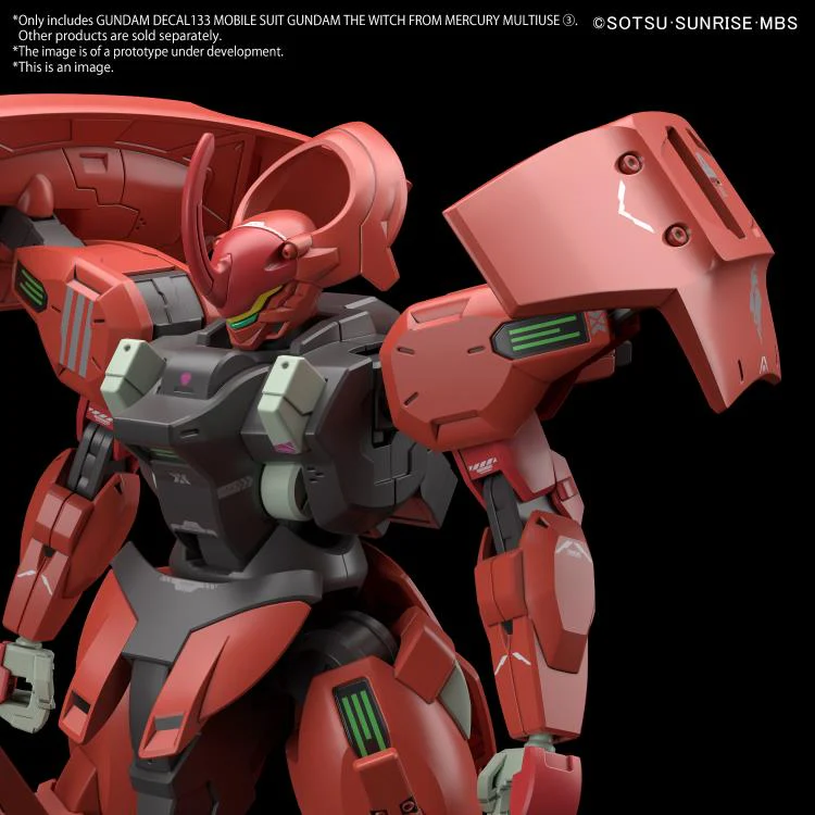 Gundam Decal No.135 Mobile Suit Gundam The Witch From Mercury Set 3 Multiuse Decal Sheets - Image 4