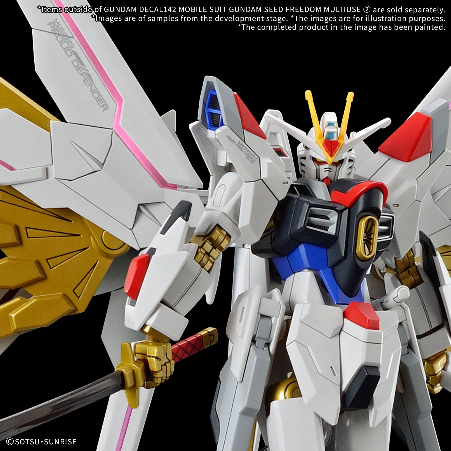 Gundam Decal No.142 Mobile Suit Gundam SEED Freedom 1/144 Scale General Purpose 2 Decal Sheets - Image 3