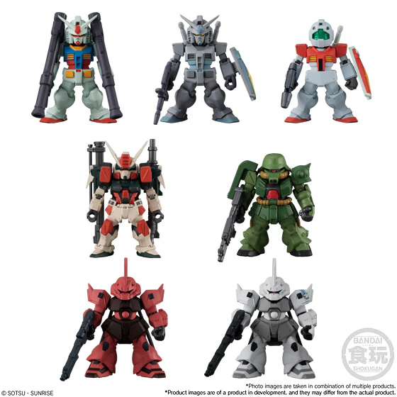 Gundam FW Gundam Converge #22 Boxed Set of 7 Figures - Image 10