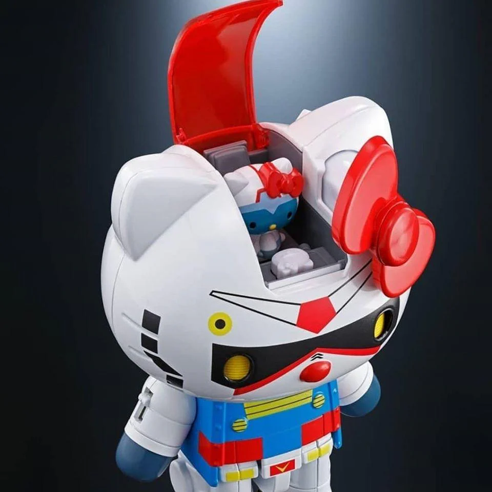 GUNDAM HELLO KITTY "Hello Kitty", Bandai Chogokin - Image 2