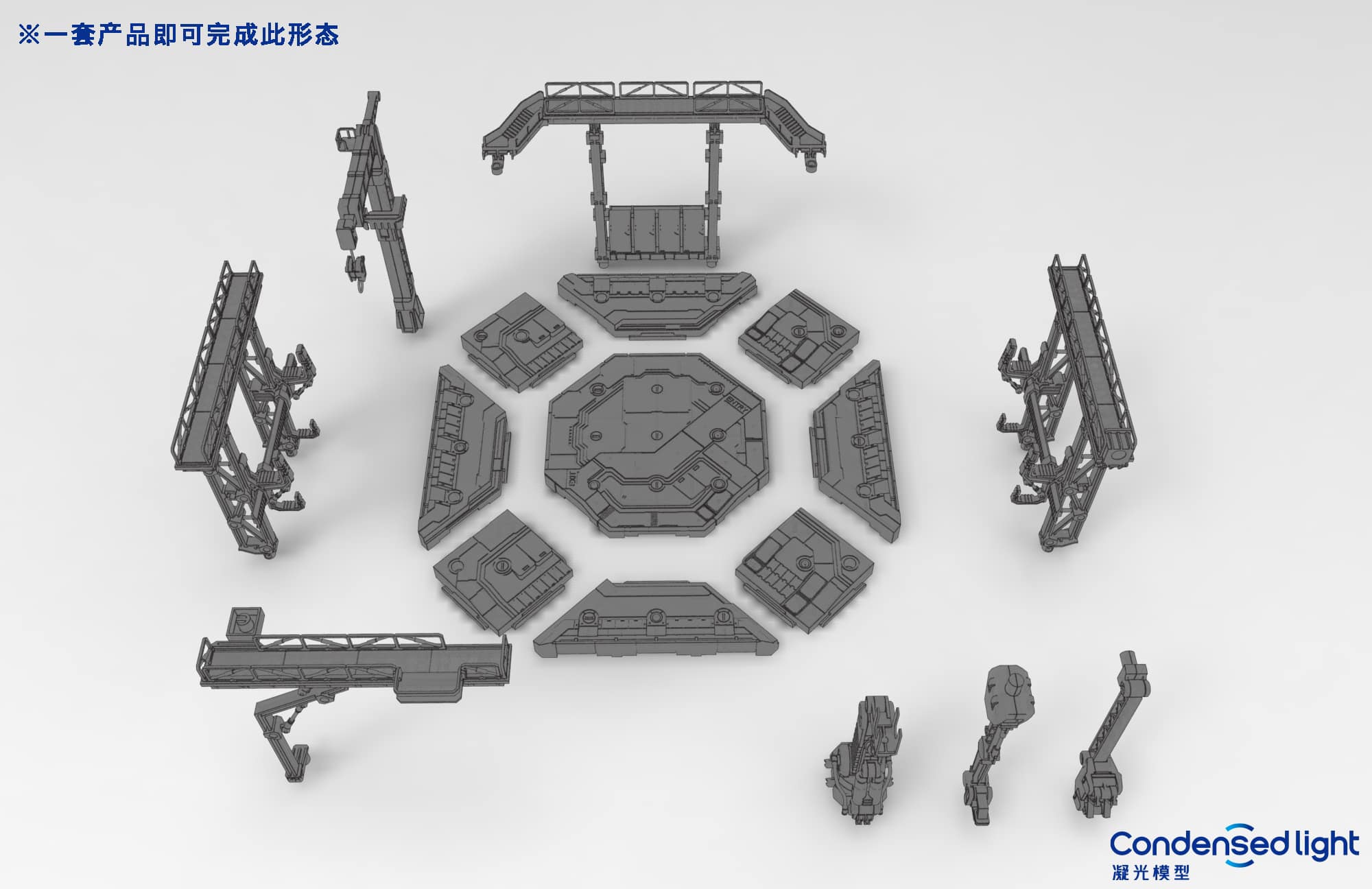Gundam Maintenance Bay for 1/100 1/144 - Image 7