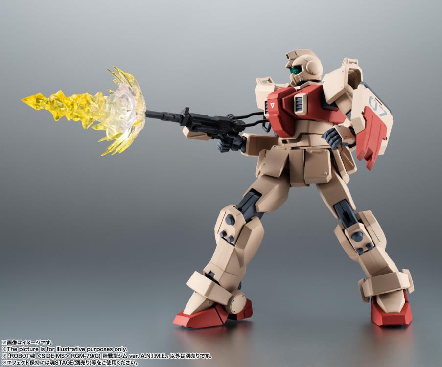 Gundam Robot Spirits The 08th MS Team RGM-79(G) GM Ground Type ver. A.N.I.M.E. - Image 10