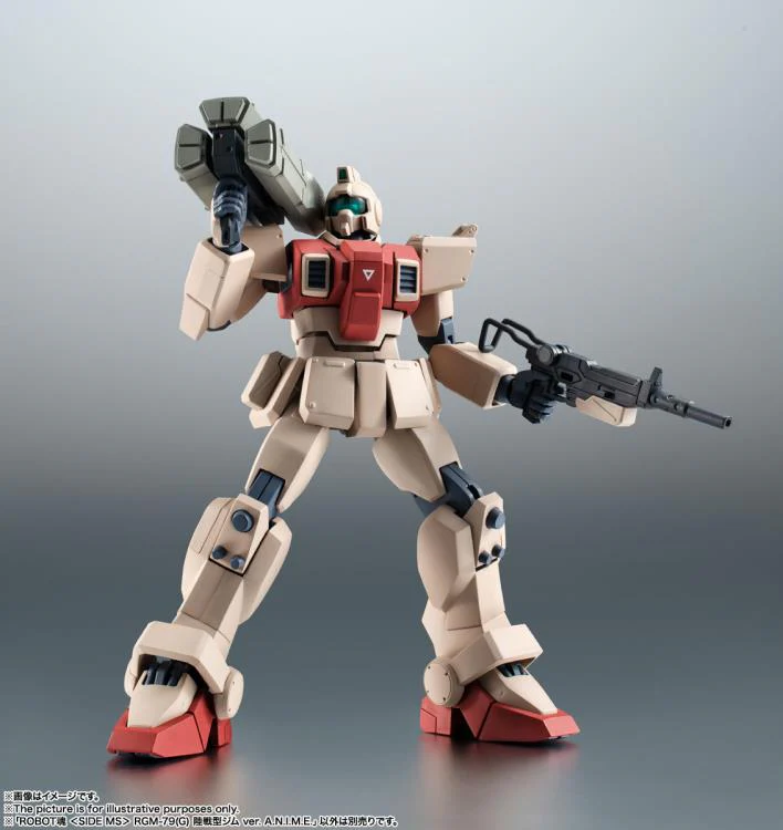 Gundam Robot Spirits The 08th MS Team RGM-79(G) GM Ground Type ver. A.N.I.M.E. - Image 12