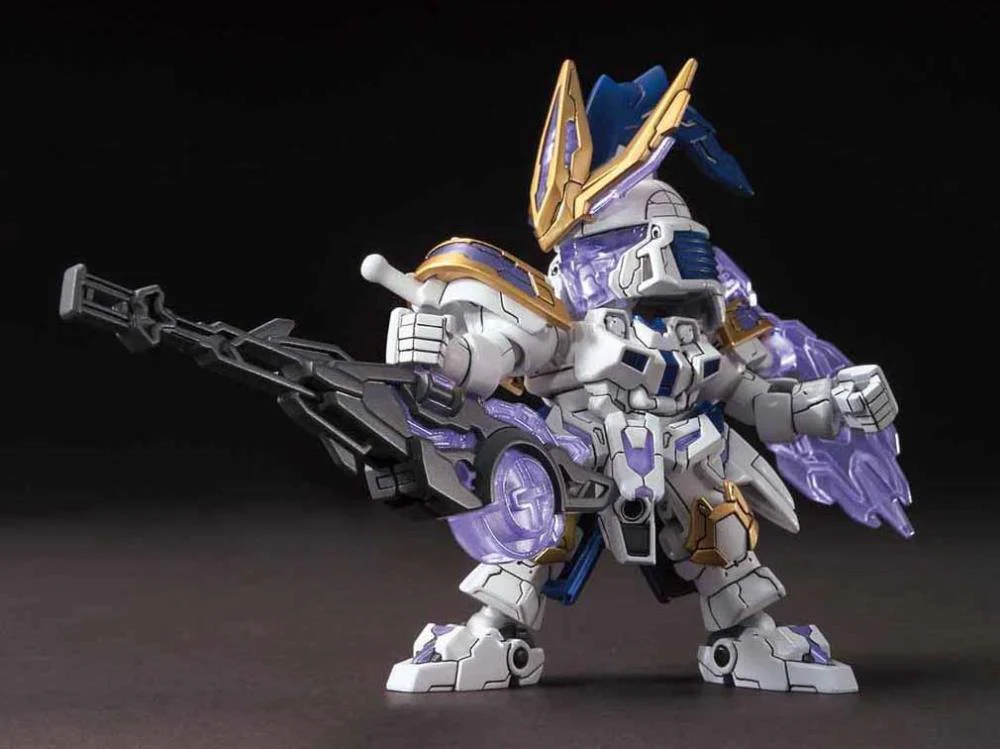 Gundam SD Sangoku Soketsuden #15 Xiahou Dun Tallgeese III Model Kit - Image 4