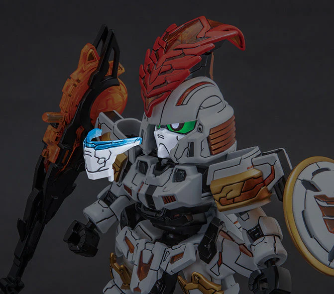 Gundam SD Sangoku Soketsuden #17 Xiahou Yuan Tallgeese Model Kit - Image 6
