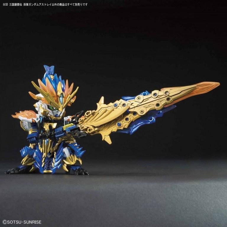 Gundam SD Sangoku Soketsuden #18 Sun Ce Gundam Astray Model Kit - Image 5