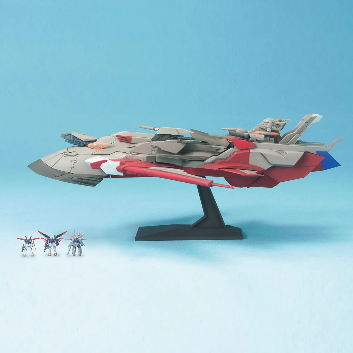Mobile Suit Gundam Seed Destiny EX Model-26 Minerva 1/1700 Scale Mode Kit - Image 7
