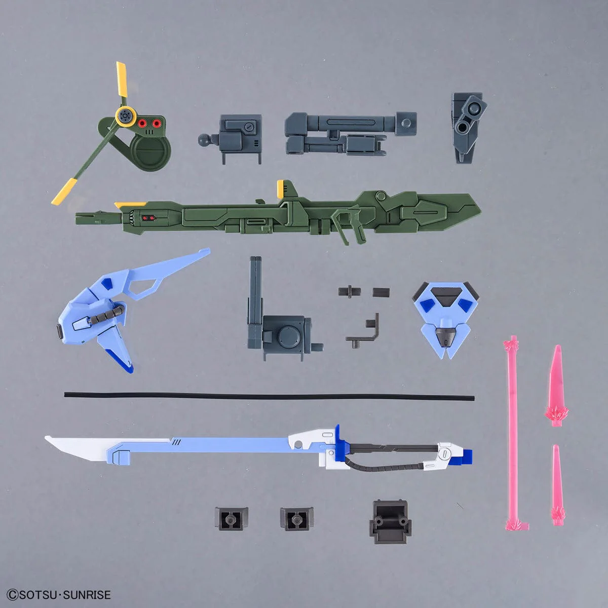 Mobile Suit Gundam SEED GUNPLA 02 Launcher Striker & Sword Striker 1/144 Scale Optional Parts Set - Image 3