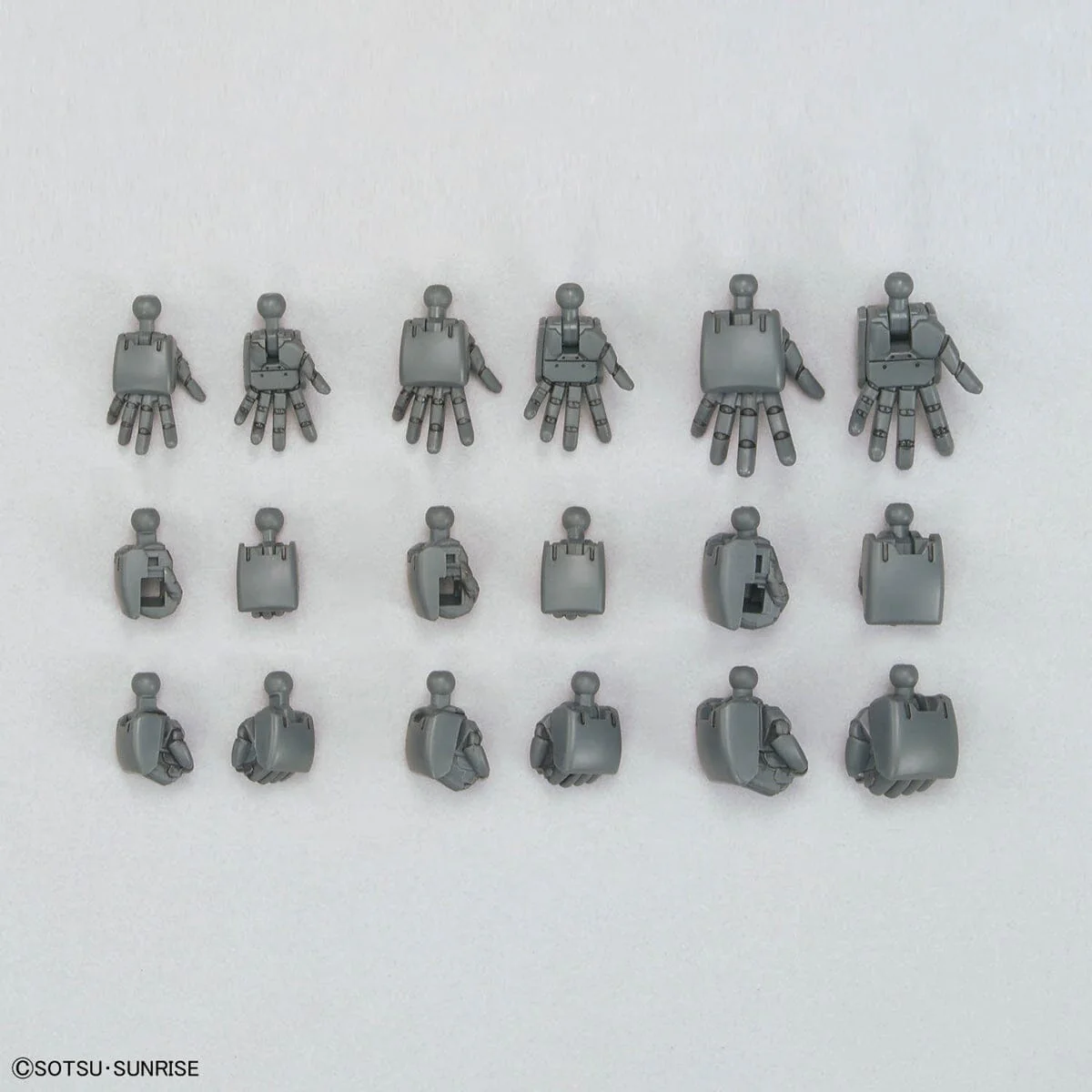 Mobile Suit Gundam Option Parts Set Gunpla 04 Build Hands (Round) Model Kit Accessories - Image 3
