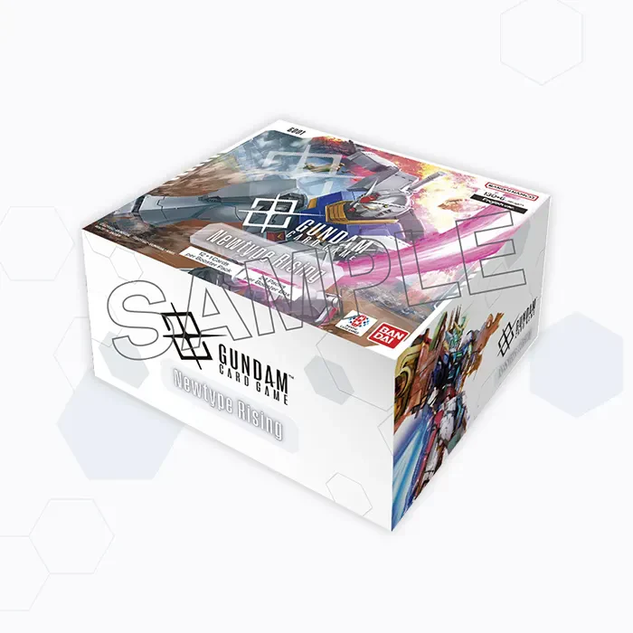 Gundam TCG Newtype Rising Booster Display