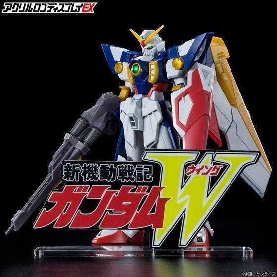 Gundam Wing Bandai Logo Display - Image 3
