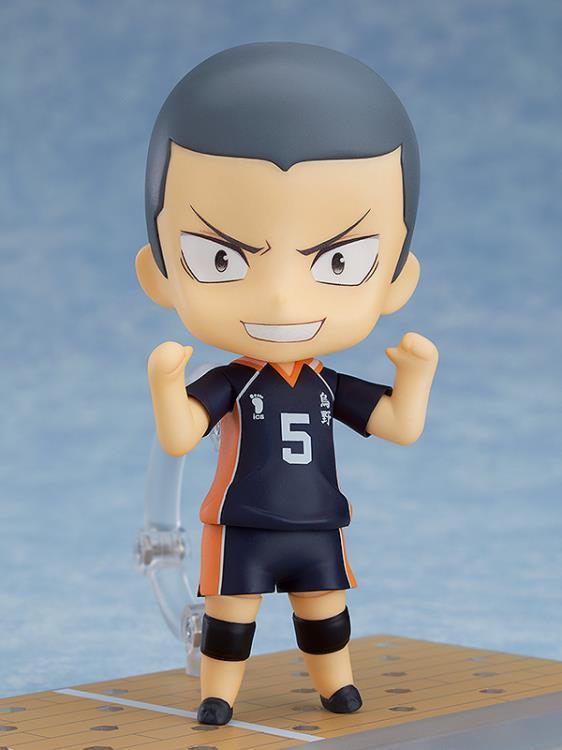 Haikyuu!! Nendoroid No.945b Ryunosuke Tanaka (Yu Nishinoya Extra Parts Set) - Image 2