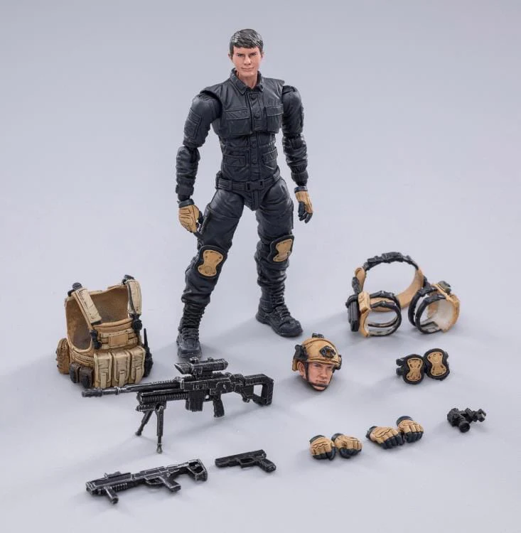 Hardcore Coldplay People's Armed Police Sniper 1/18 Scale Figure - Image 5