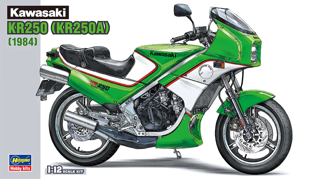 Hasegawa 1/12 Kawasaki KR250 (KR250A) 1984