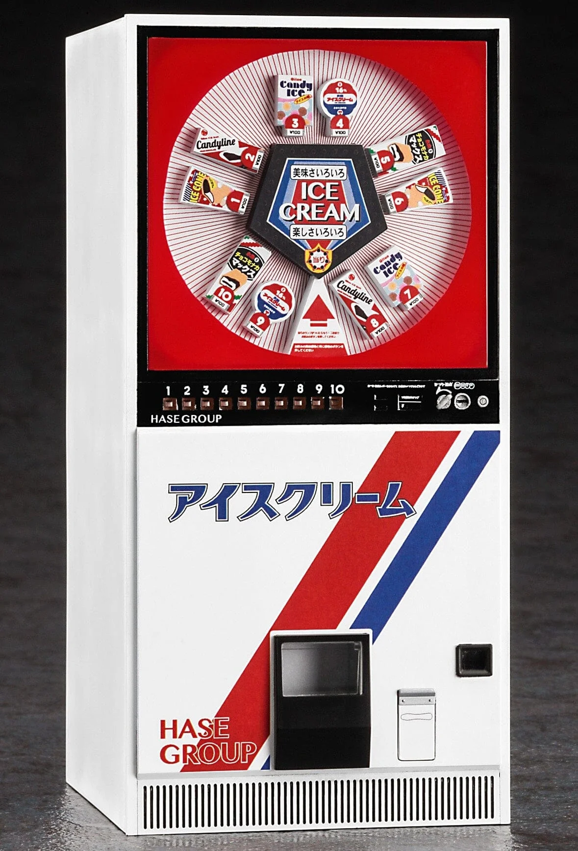 Hasegawa 1/12 Nostalgic Vending Machine (Ice) - Image 2