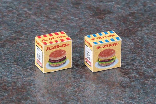 Hasegawa 1/12 Retro Nostalgic Vending Machine (Hamburger) - Image 5