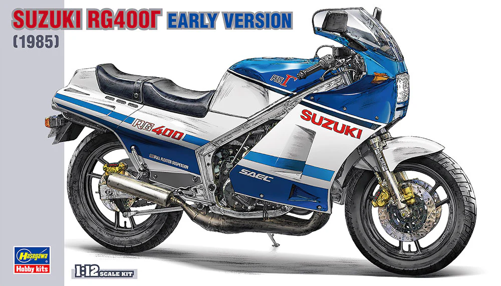 Hasegawa 1/12 Suzuki RG400 Early Ver. BK9