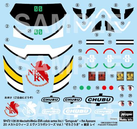 Hasegawa 1/20 MechatroWego Eva Collab - Image 3