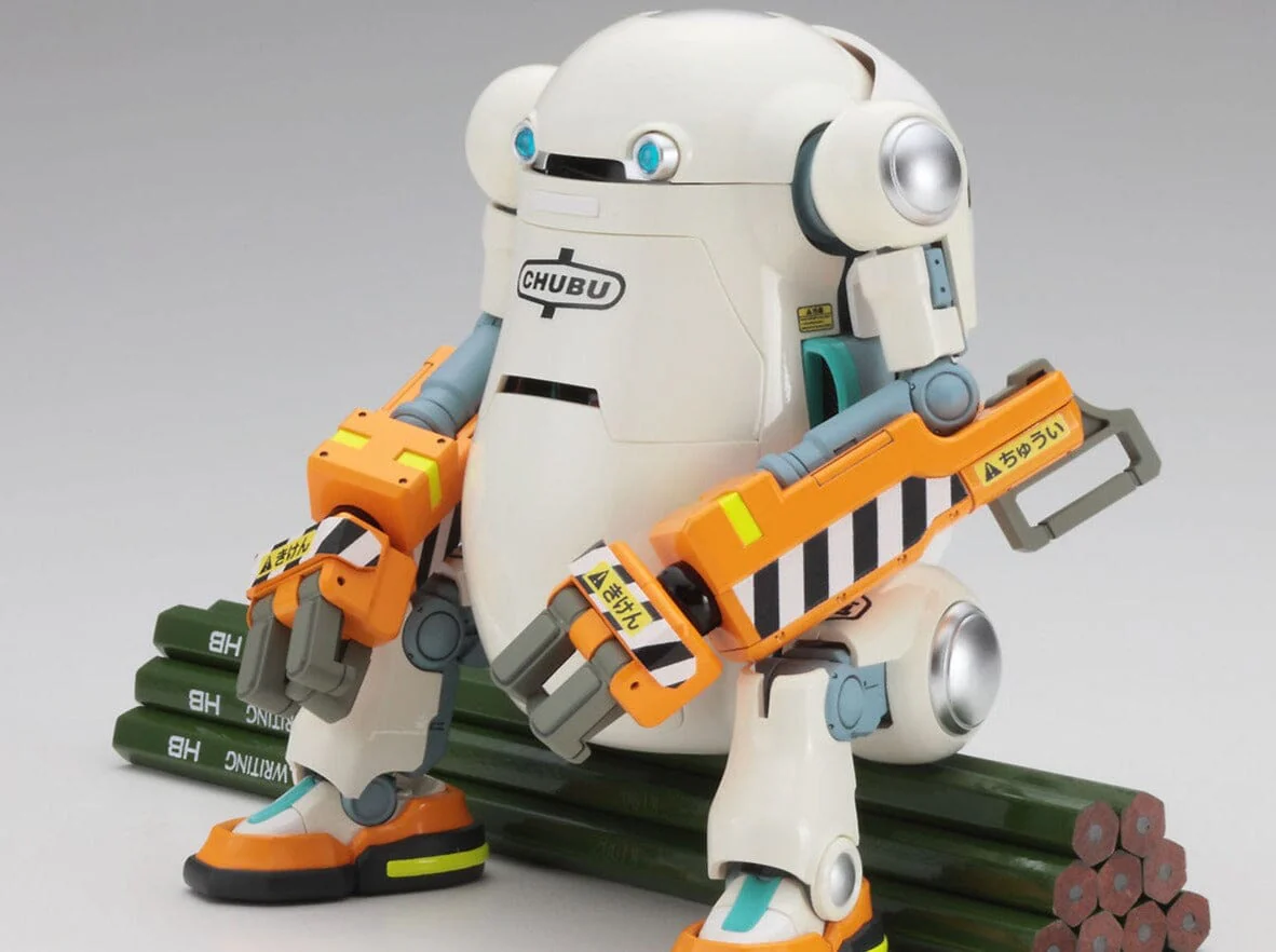 Hasegawa 1/20 MechatroWeGo No.04 Power Arm "Orange Mochi"