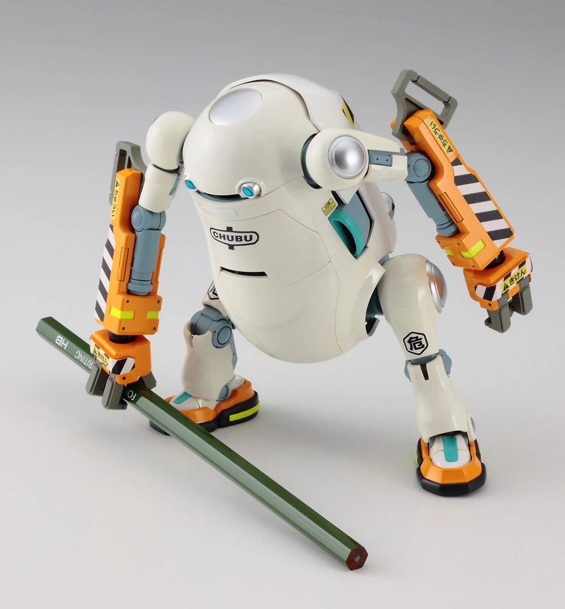 Hasegawa 1/20 MechatroWeGo No.04 Power Arm "Orange Mochi" - Image 5