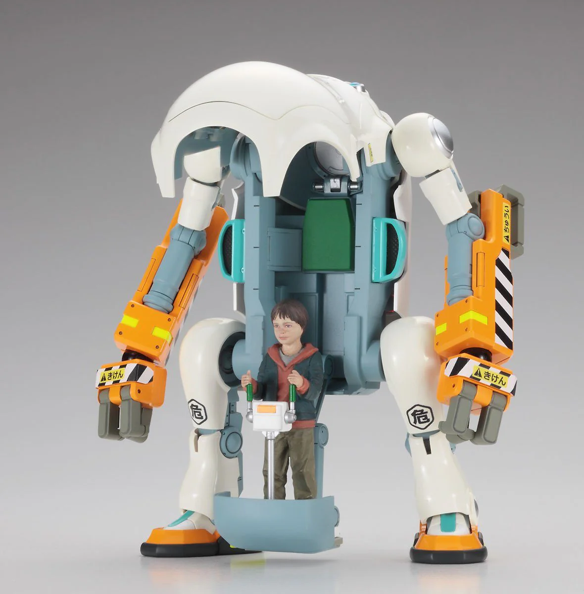 Hasegawa 1/20 MechatroWeGo No.04 Power Arm "Orange Mochi" - Image 6