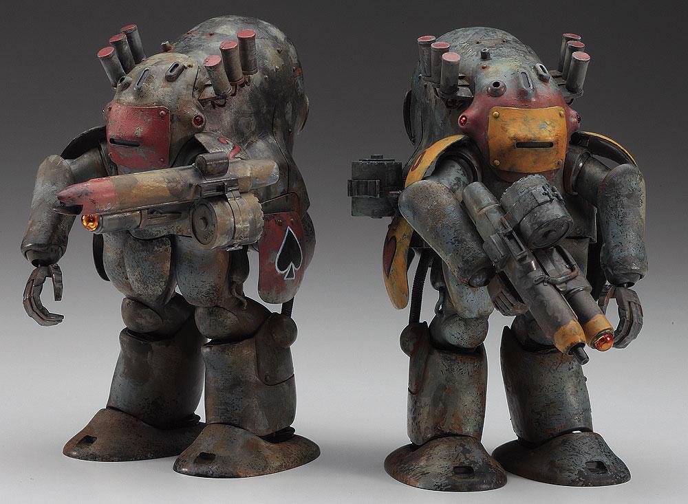 Hasegawa 1/20 Robot Battle V(Five) Maschinen Krieger 44 Type Mk44 Ammoknights (Smartgun Equipment Type & Fixed Armgun Type) - Image 3
