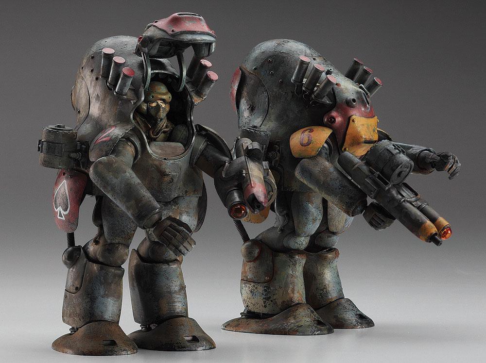 Hasegawa 1/20 Robot Battle V(Five) Maschinen Krieger 44 Type Mk44 Ammoknights (Smartgun Equipment Type & Fixed Armgun Type) - Image 4
