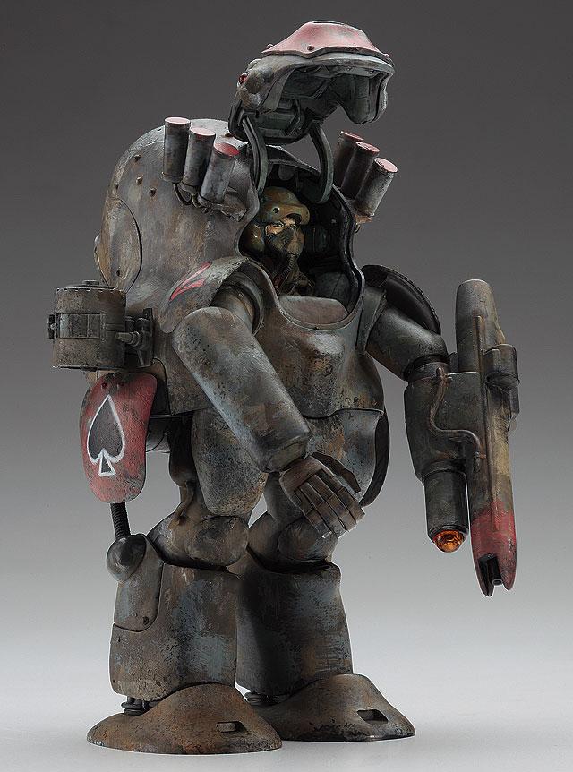 Hasegawa 1/20 Robot Battle V(Five) Maschinen Krieger 44 Type Mk44 Ammoknights (Smartgun Equipment Type & Fixed Armgun Type) - Image 5