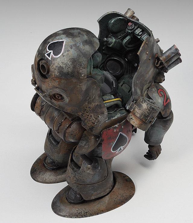 Hasegawa 1/20 Robot Battle V(Five) Maschinen Krieger 44 Type Mk44 Ammoknights (Smartgun Equipment Type & Fixed Armgun Type) - Image 7