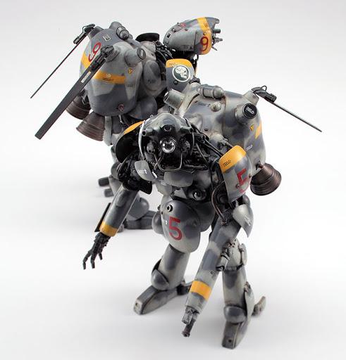 Hasegawa 1/20 Space Type Humanoid Unmanned Interceptor "ALTAIR" - Image 4