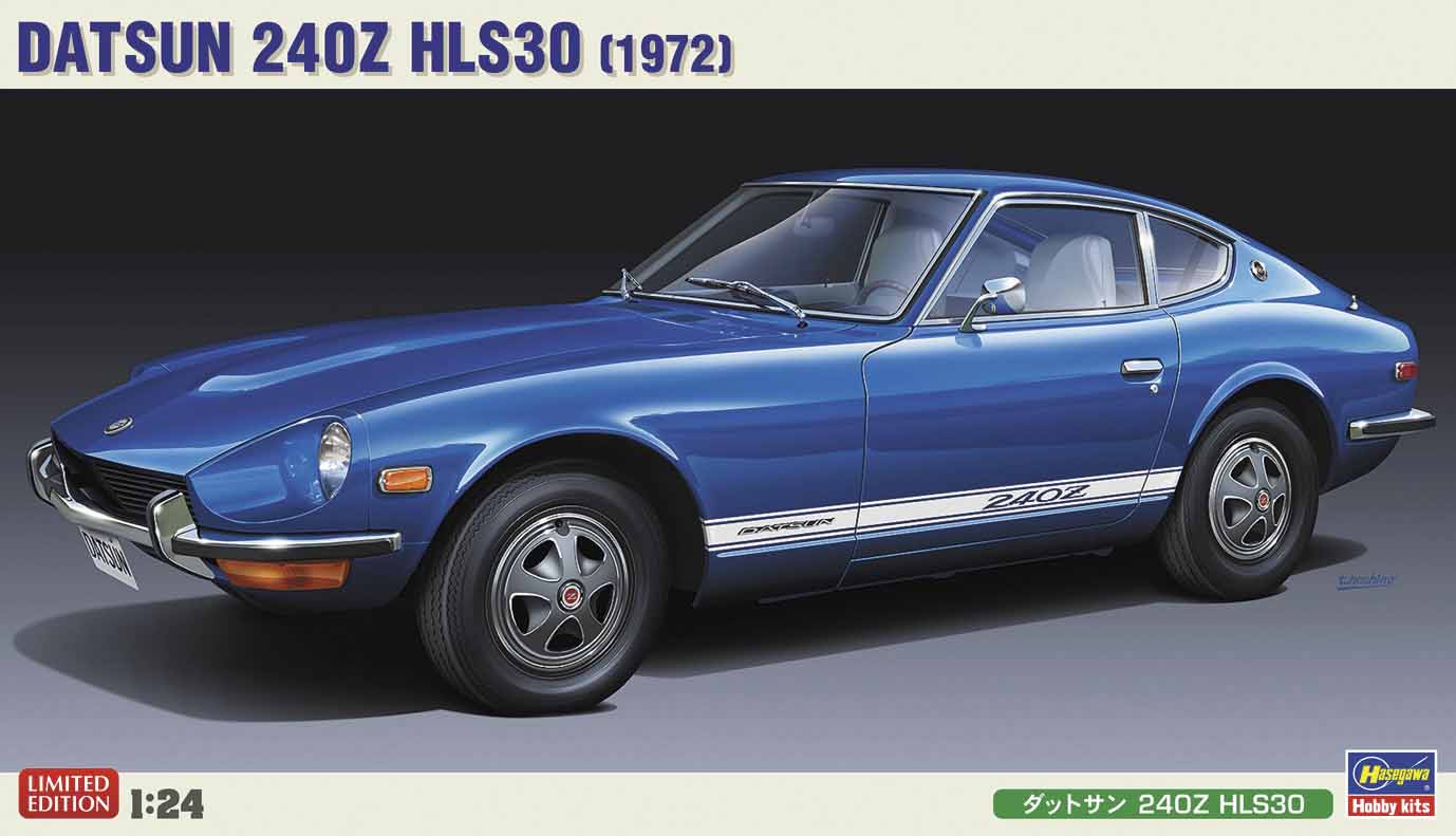 Hasegawa 1/24 Datsun 240Z HLS30 left-hand drive version